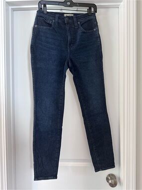 Madewell Dark Indigo Skinny Jeans